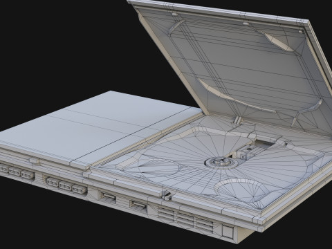 Sony PlayStation 2 Slim 3Dモデル