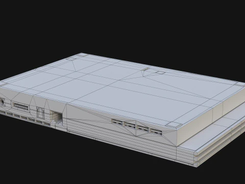 Sony PlayStation 2 Slim 3D Model