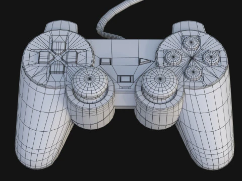 Sony PlayStation 2 Slim 3D Model