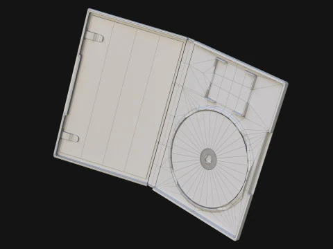 Sony PlayStation 2 Slim 3D Model