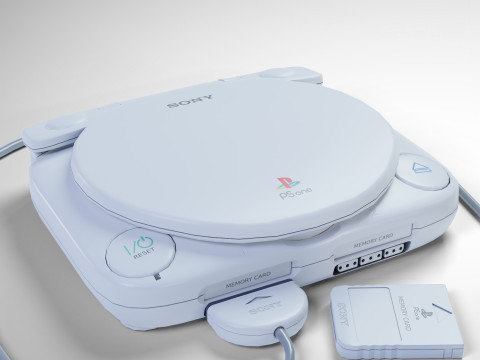 Sony PlayStation PSone 3D Model