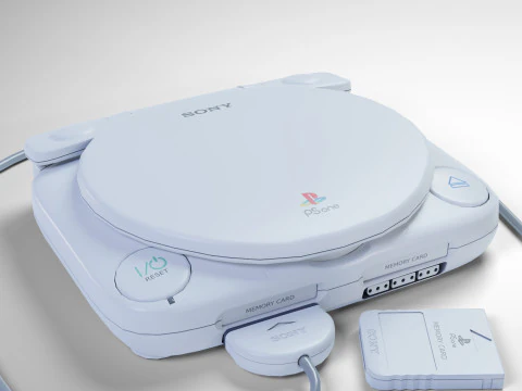 Sony PlayStation PSone 3D Model