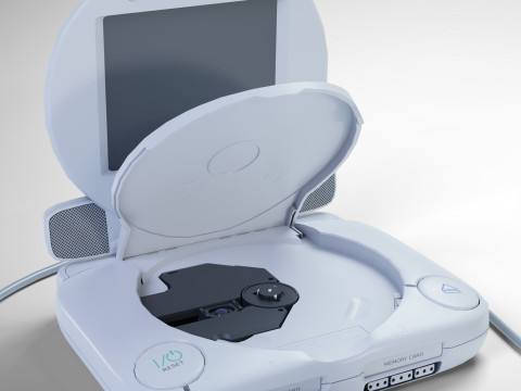 Sony PlayStation PSone 3D Model