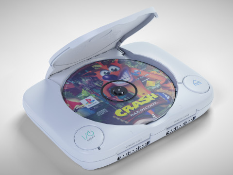 Sony PlayStation PSone 3D Model
