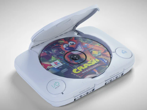 Sony PlayStation PSone 3D Model