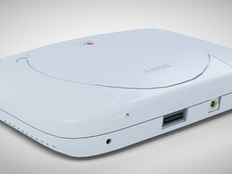 Sony PlayStation PSone 3D Model