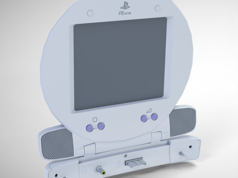 Sony PlayStation PSone 3D Model