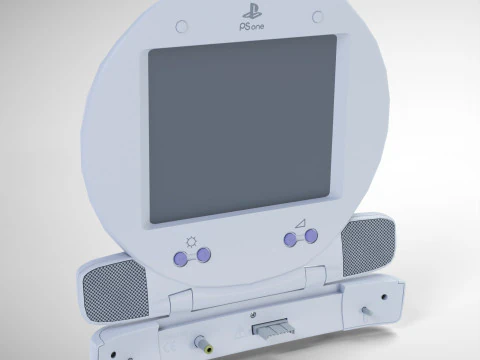 Sony PlayStation PSone 3D Model