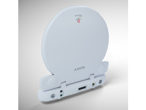 Sony PlayStation PSone 3D Model