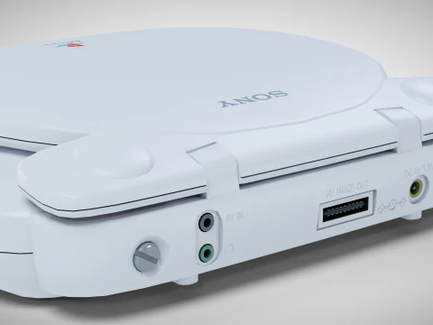 Sony PlayStation PSone 3D Model