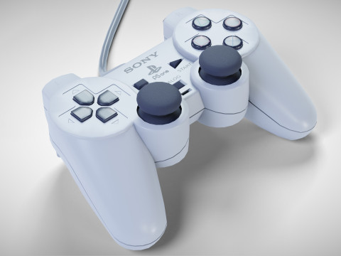 Sony PlayStation PSone 3D Model
