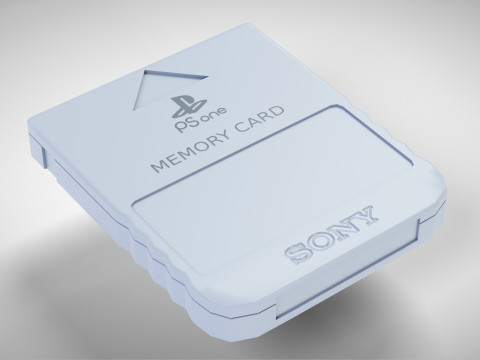 Sony PlayStation PSone 3D Model