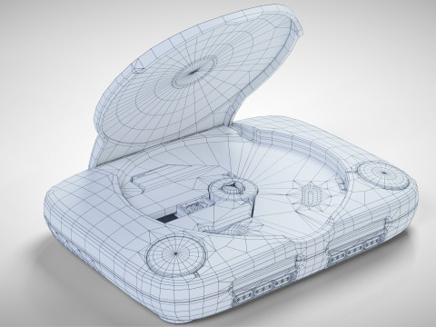 Sony PlayStation PSone 3D Model