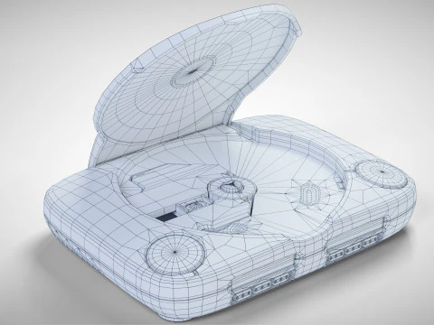 Sony PlayStation PSone 3D Model
