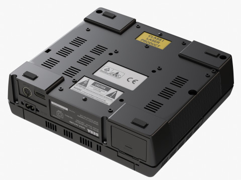 Sega Saturn 3D Model