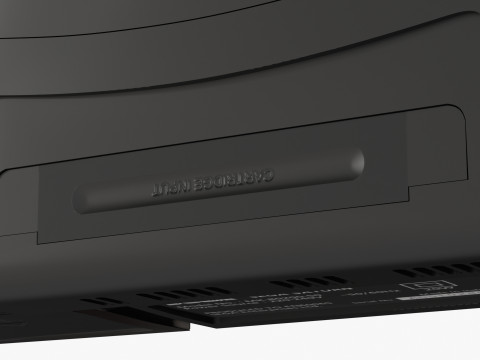Sega Saturn 3D Model