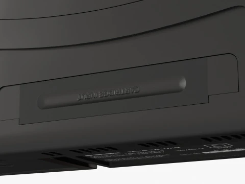 Segę Saturna Model 3D