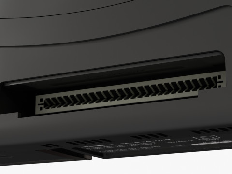 Sega Saturn 3D Model
