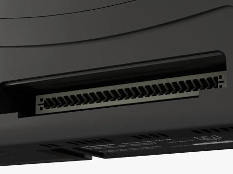 Segę Saturna Model 3D