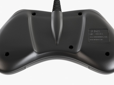 Sega Saturn 3D Model
