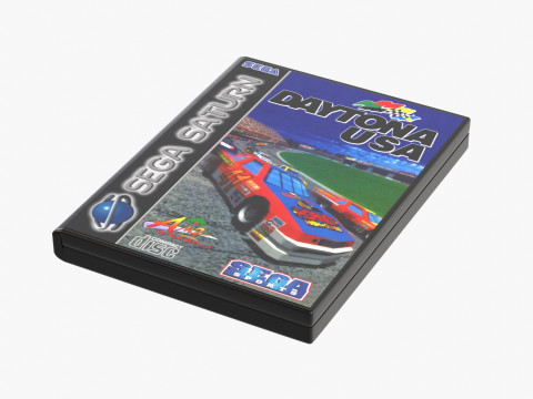 Sega Saturn 3D Model