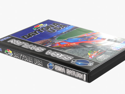 Sega Saturn 3D Model