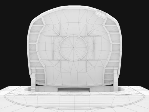 Segę Saturna Model 3D