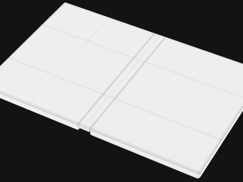 Sega Saturn 3D Model