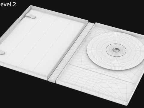 Segę Saturna Model 3D