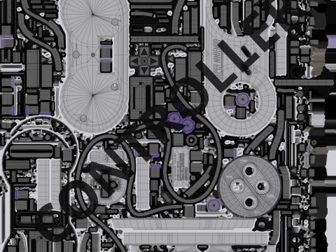 Super Nintendo Entertainment System SNES US Modèle 3D