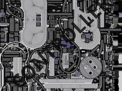 Super Nintendo Entertainment System SNES US 3D Model