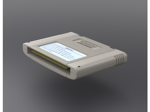Super Nintendo Entertainment System SNES PAL - Super Famicom 3Dモデル
