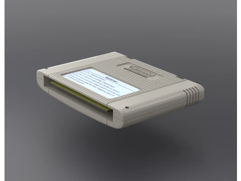 Super Nintendo Entertainment System SNES PAL - Super Famicom 3D Model