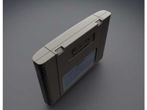 Super Nintendo Entertainment System SNES PAL - Super Famicom 3Dモデル