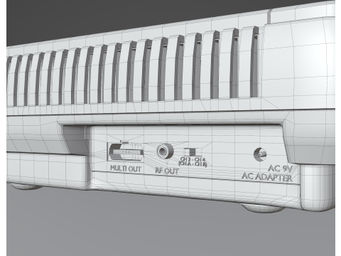 Super Nintendo Entertainment System SNES PAL - Super Famicom 3Dモデル