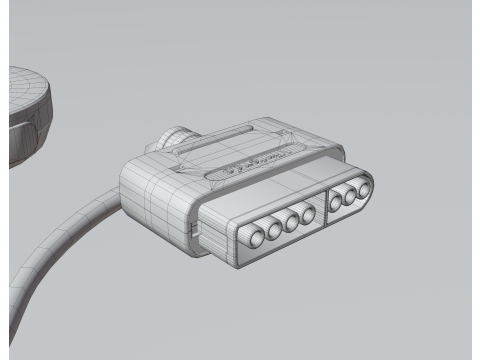 Super Nintendo Entertainment System SNES PAL - Super Famicom 3Dモデル