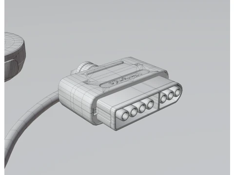 Super Nintendo Entertainment System SNES PAL - Super Famicom 3D Model