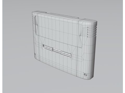Super Nintendo Entertainment System SNES PAL - Super Famicom 3Dモデル