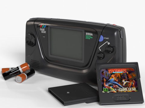 Sega Game Gear Modello 3D