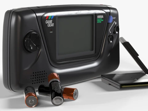 Sega Game Gear 3D Model