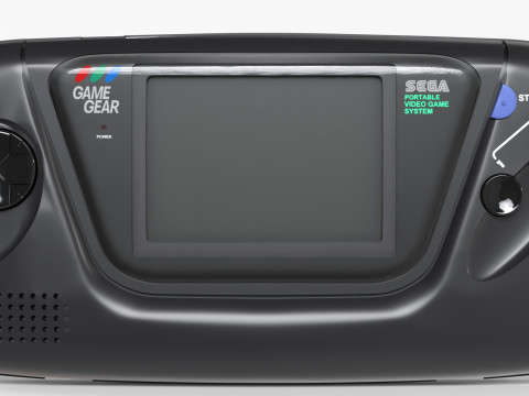 Sega Game Gear 3Dモデル