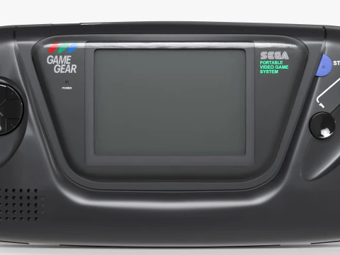 Sega Game Gear 3D Model