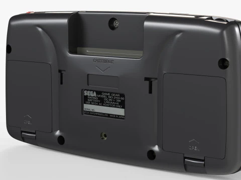 Sega Game Gear 3D Model
