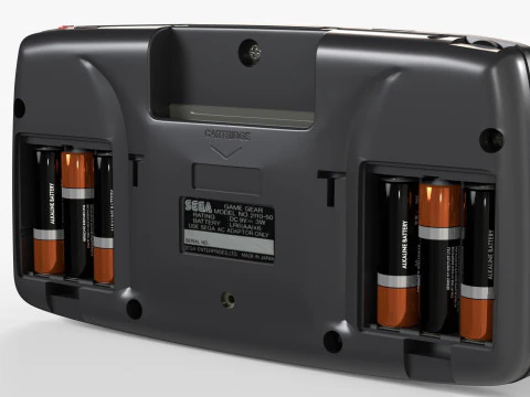 Sega Game Gear 3D Model
