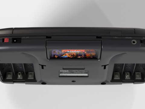 Sega Game Gear 3Dモデル