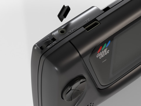 Sega Game Gear 3Dモデル