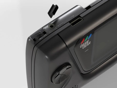 Sega Game Gear 3D Model
