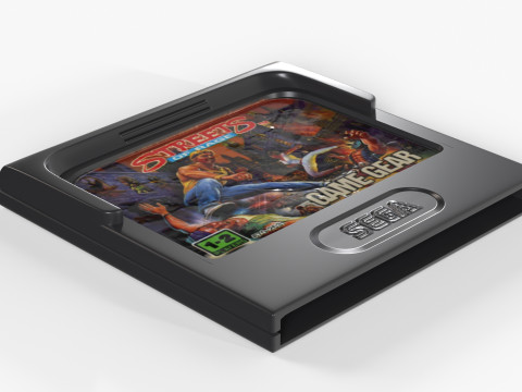 Sega Game Gear 3Dモデル