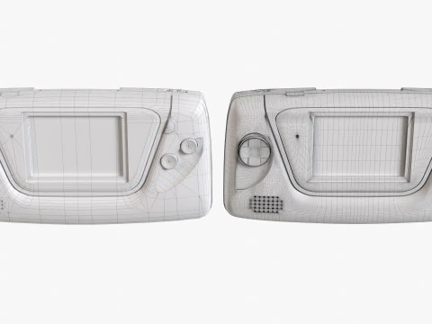 Sega Game Gear 3D Model