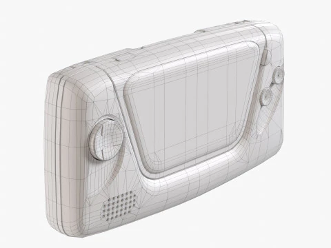 Sega Game Gear 3D Model
